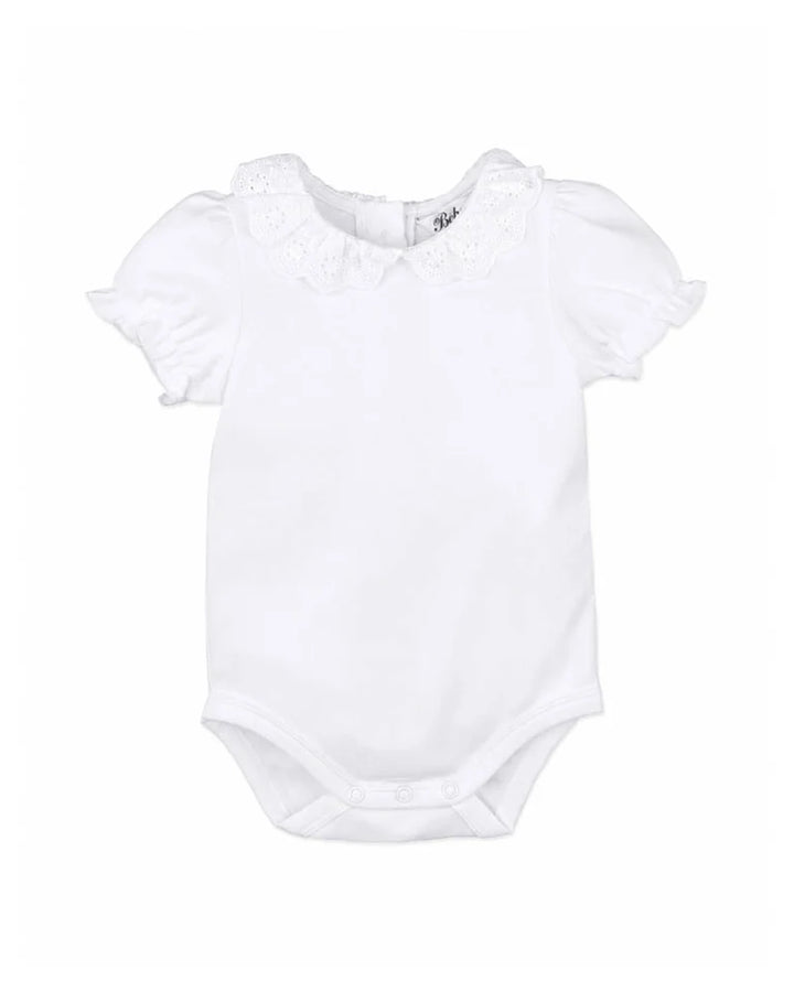 Libby Organic Lace Collar Bodysuit