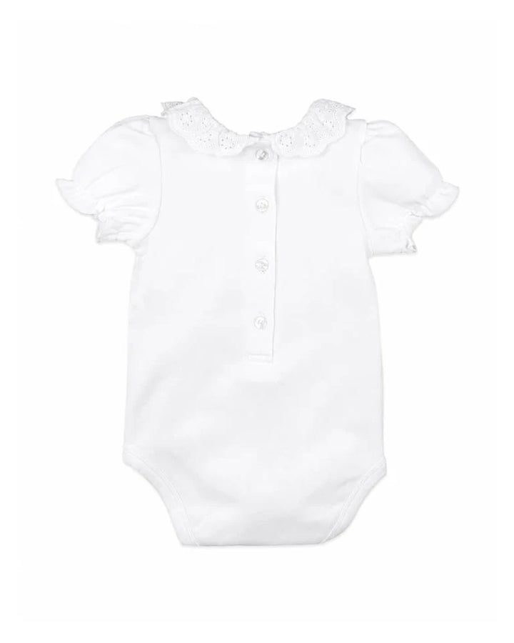 Libby Organic Lace Collar Bodysuit