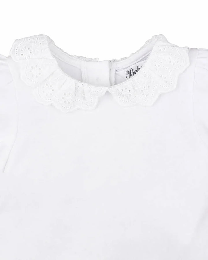 Libby Organic Lace Collar Bodysuit