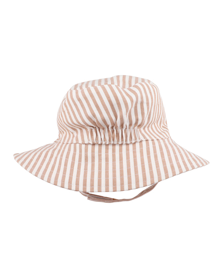 Brady Sunhat | Caramel Stripe
