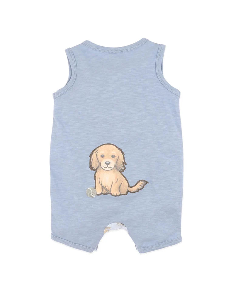 Max Print Puppy Romper