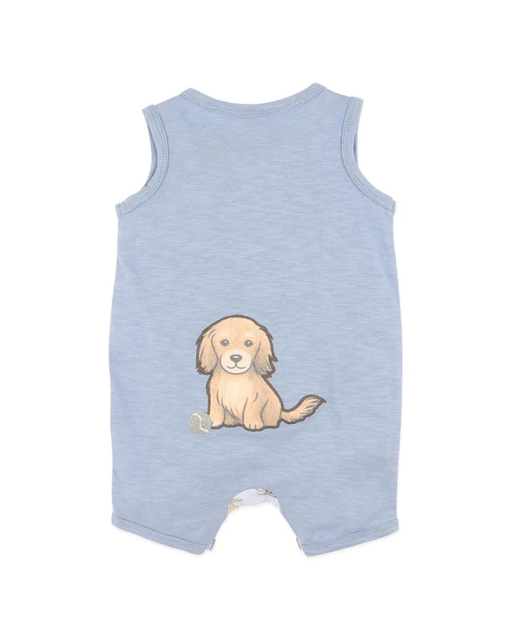 Max Print Puppy Romper