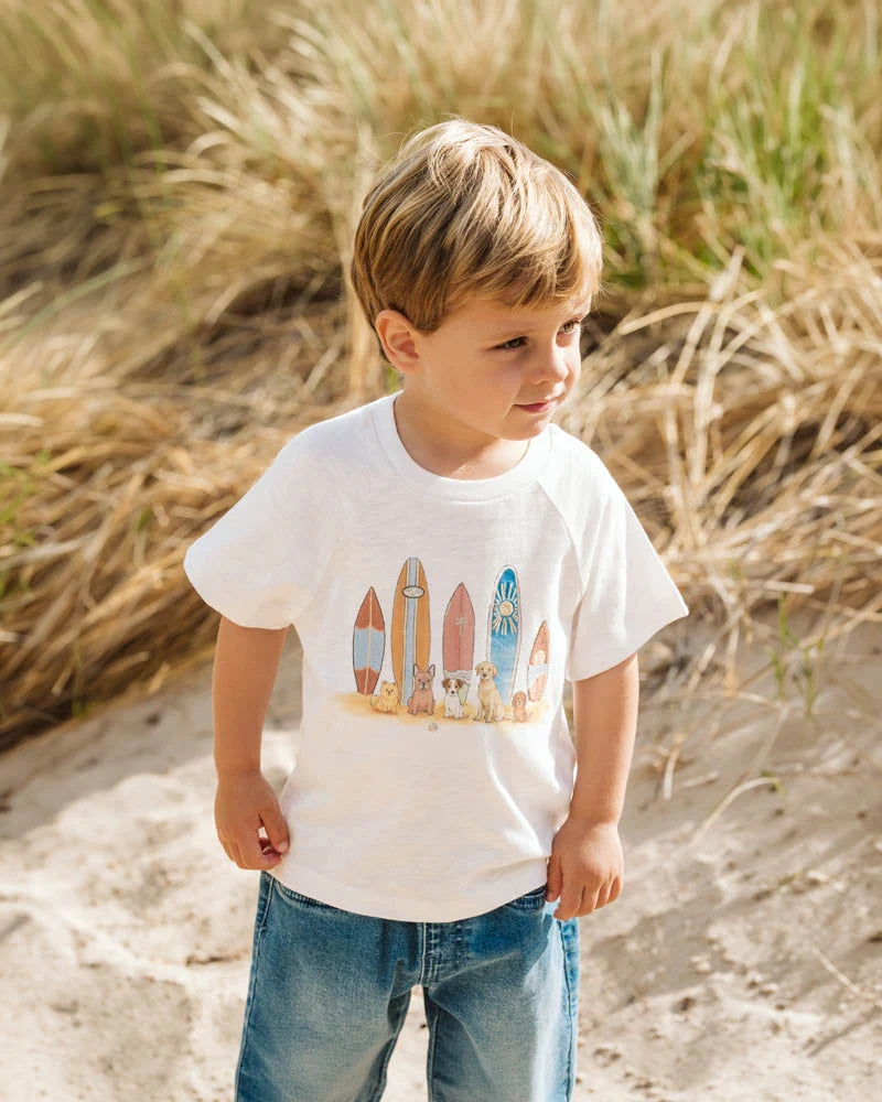 Organic Tee | Max Surfer Dogs