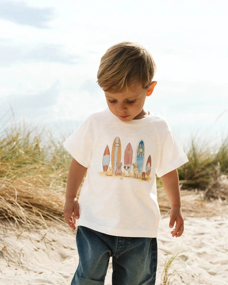 Organic Tee | Max Surfer Dogs