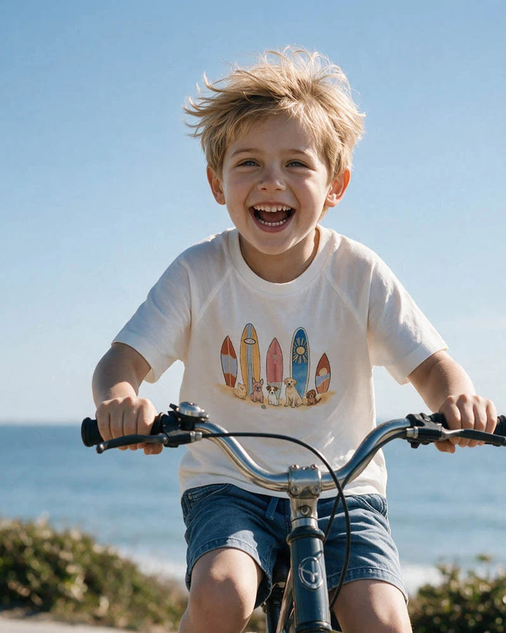 Organic Tee | Max Surfer Dogs