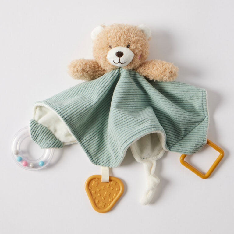 Hugglies | Comforter - Teddy Bear Blue