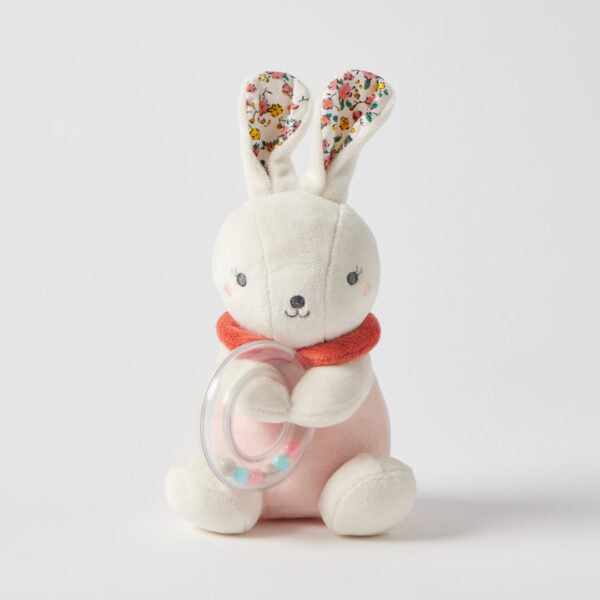Hugglies | Bunny with Rattle