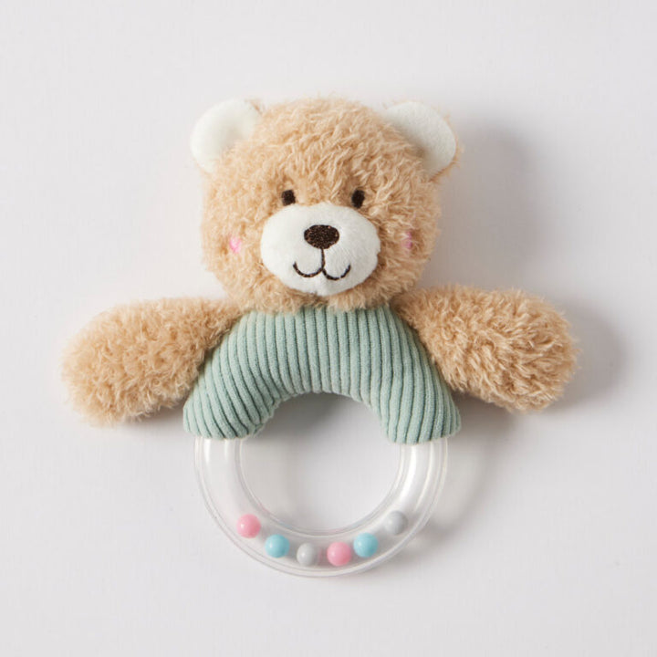 Hugglies | Rattle - Teddy Bear Blue