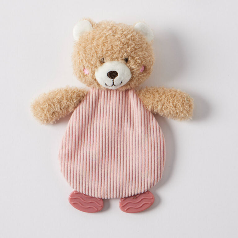 Hugglies | Crinkle Toy – Teddy Bear Pink