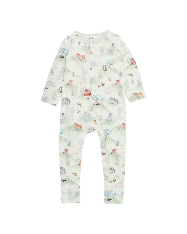 Onesie | LS Zip - Hunter