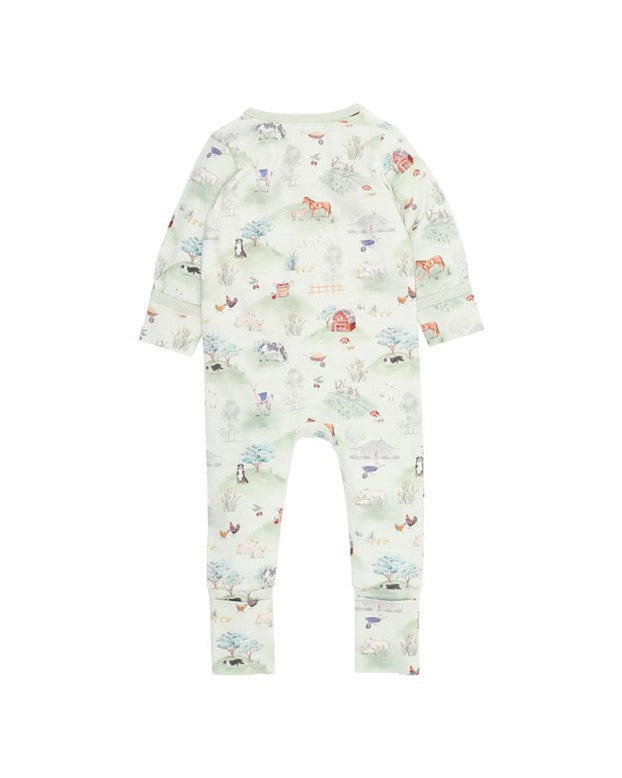 Onesie | LS Zip - Hunter