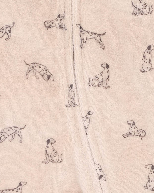 Onesie | Velour LS Zipsuit - Otto