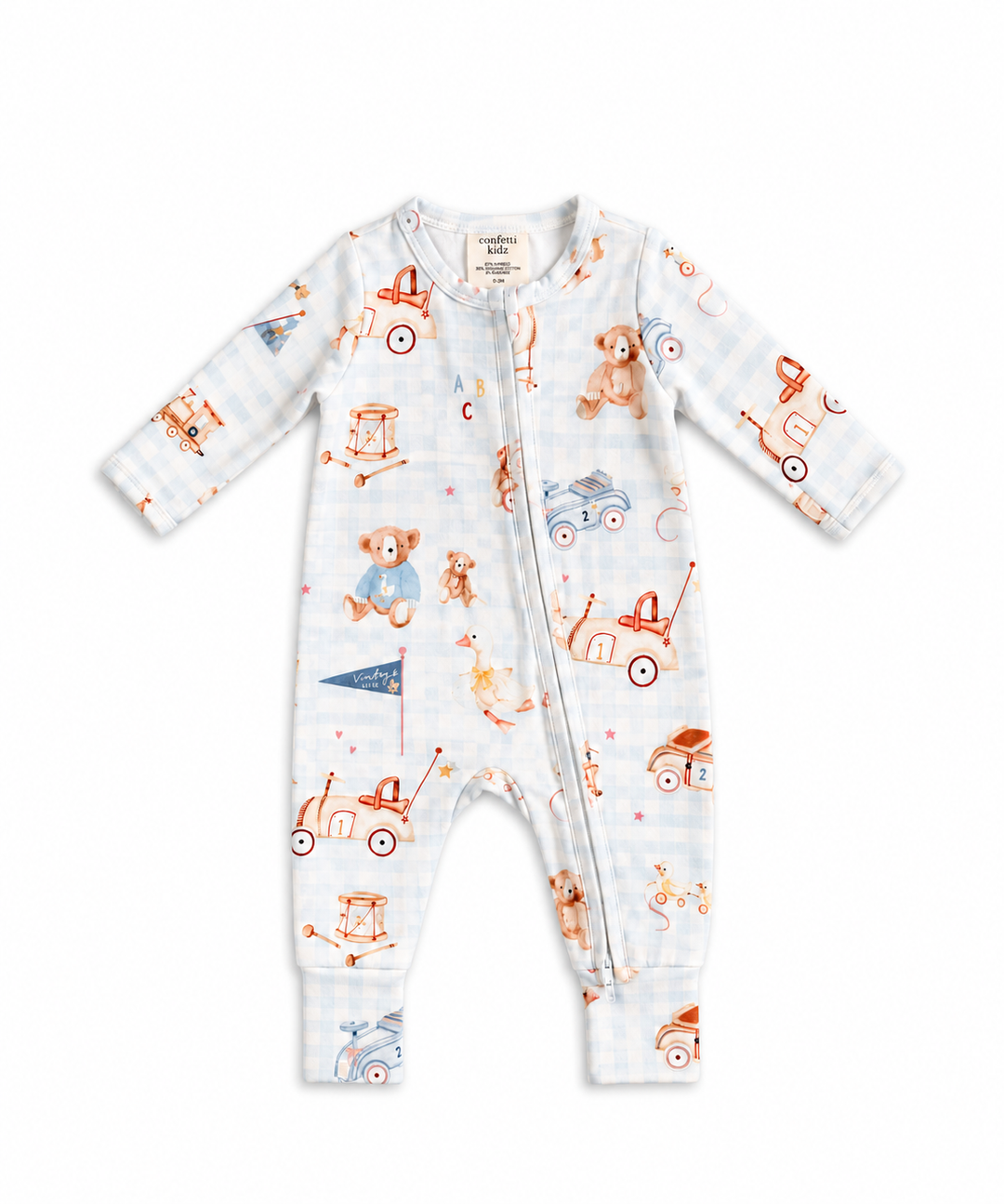 Toy Parade | Bamboo Zipsuit