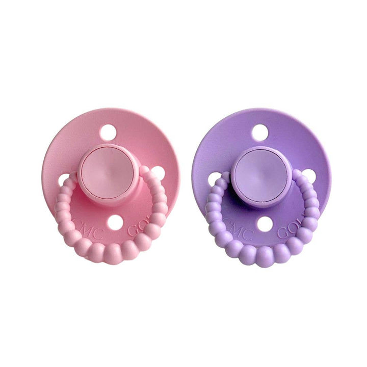 2pk Dummies | Bubble - Baby Pink + Lavender: Size 1