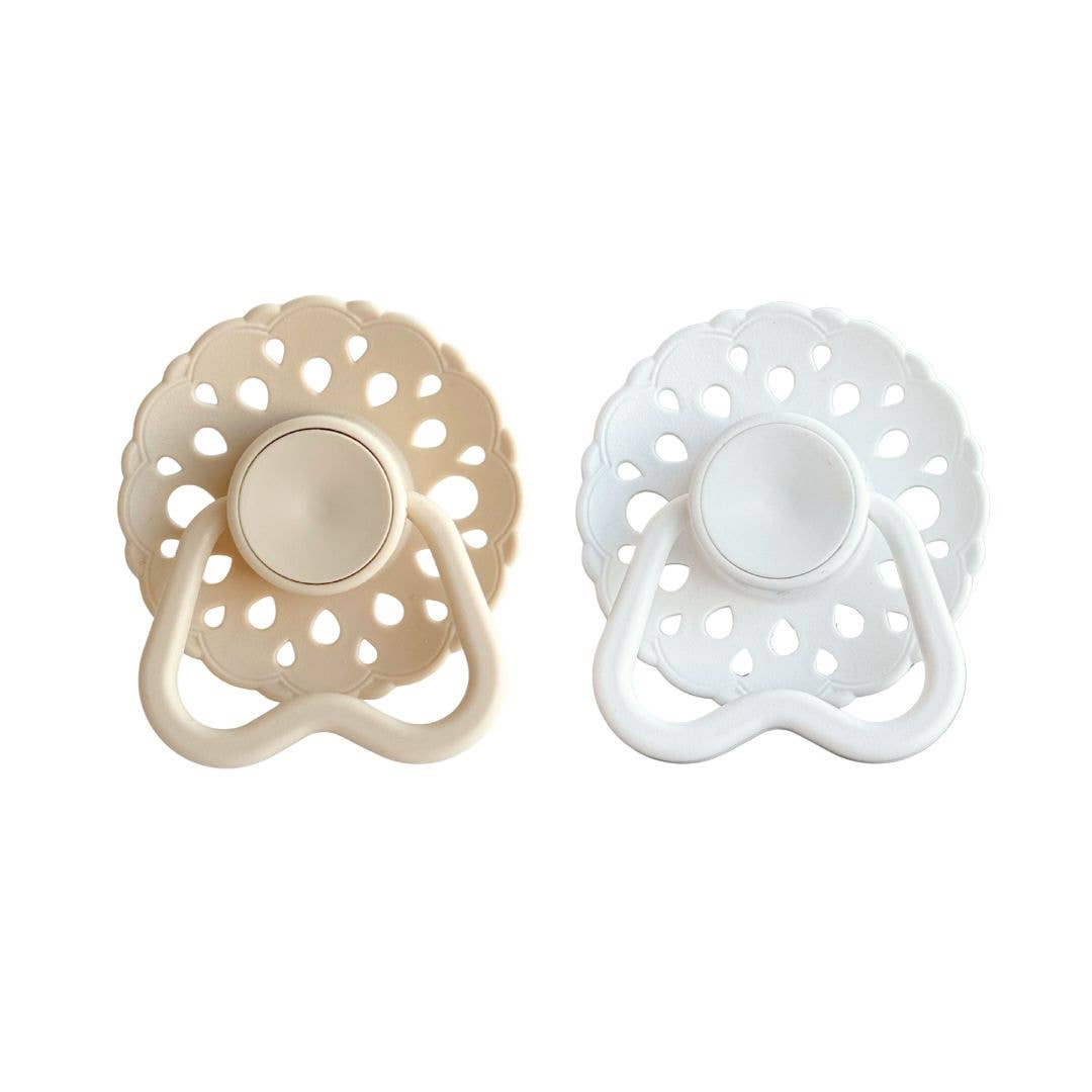 2pk Dummies | Hold Me - Bloom Oatmeal + White