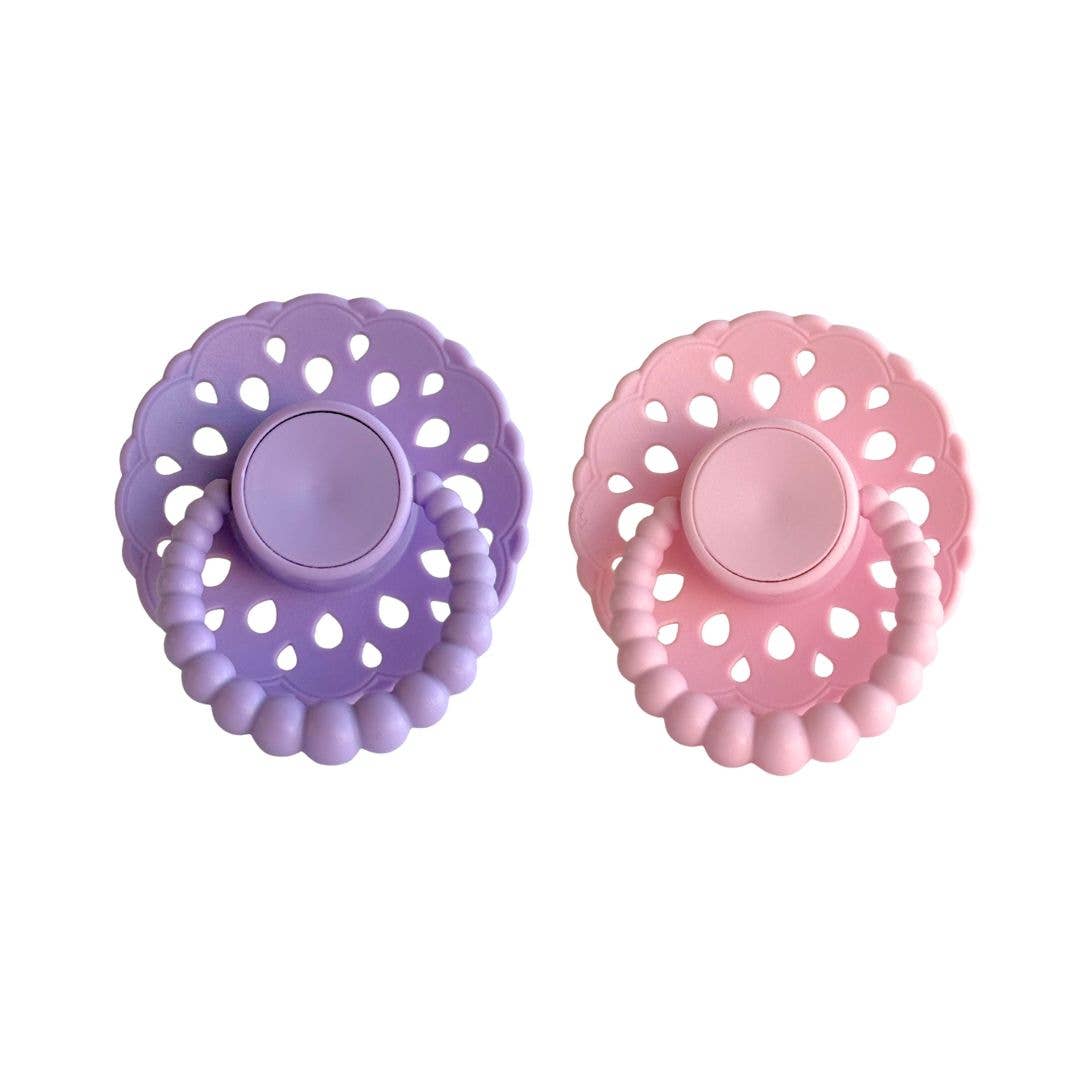 2pk Dummies | Bubble - Bloom Lavender + Baby Pink