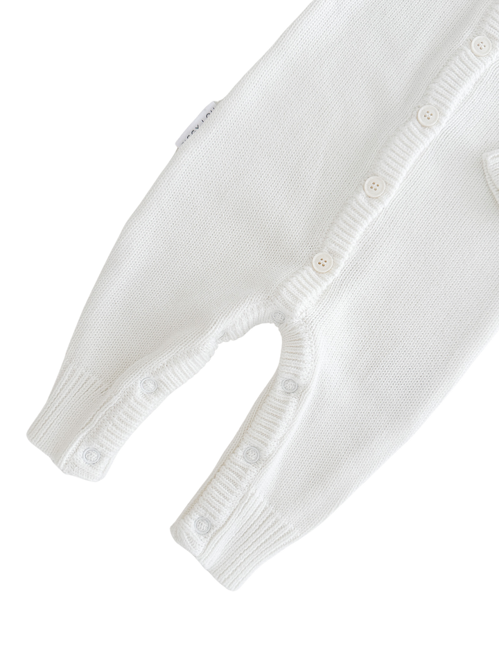 Romper | Classic Knit  - Milk