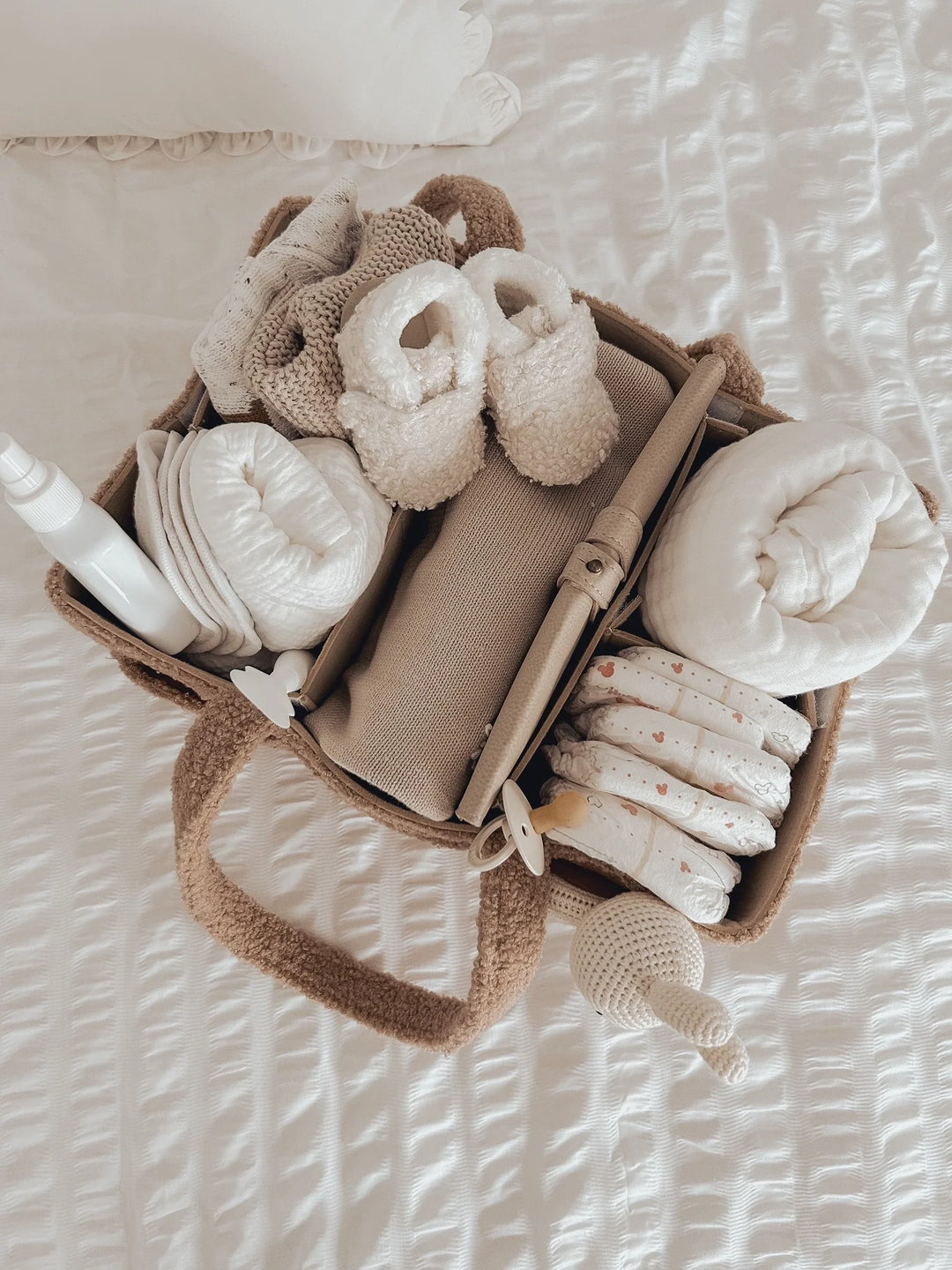 Nappy Caddy Organiser - All Teddy Nude