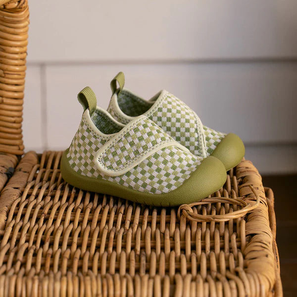 Shoes | Duckies Velcro - Apple Checker