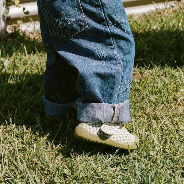 Shoes | Duckies Velcro - Apple Checker