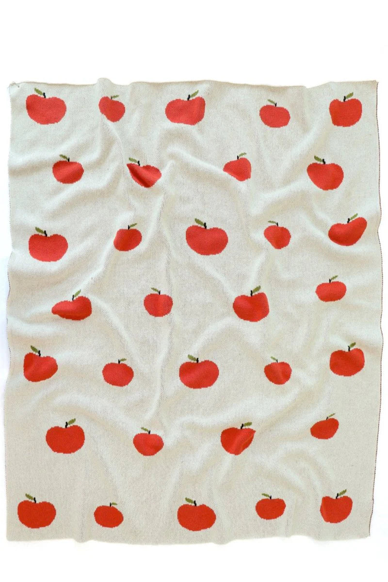 Blanket | Knit - Apples