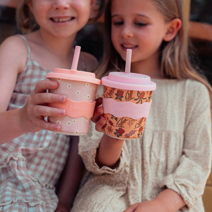 Kids Keep Cup | 8oz - Pink Daisy