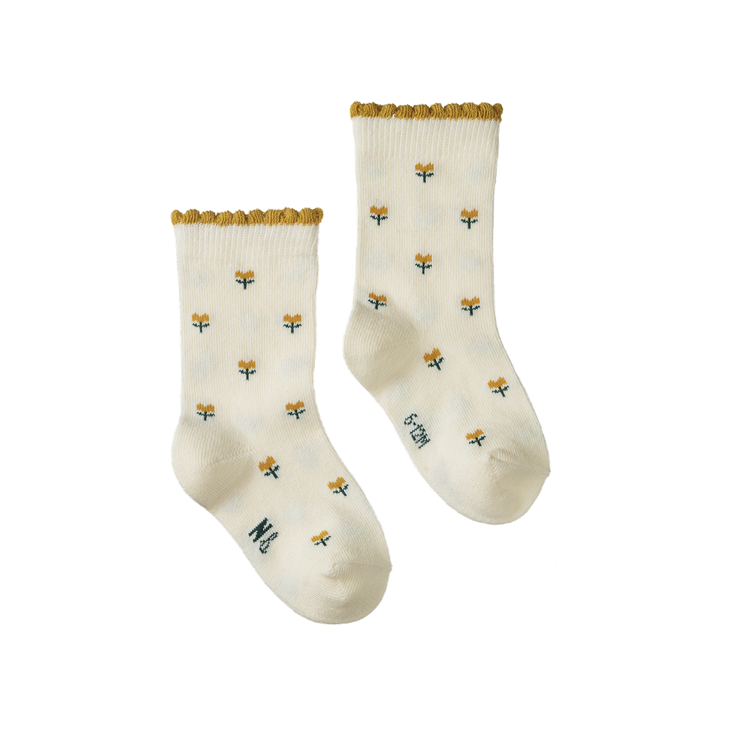 Organic Cotton Socks | Tulips