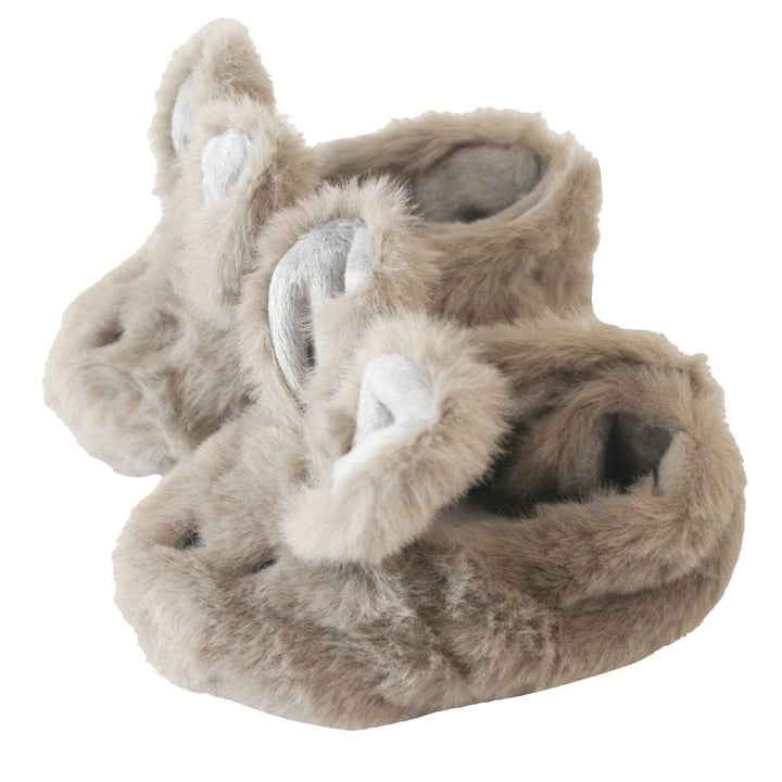 Booties | Plush Bunny - Grey