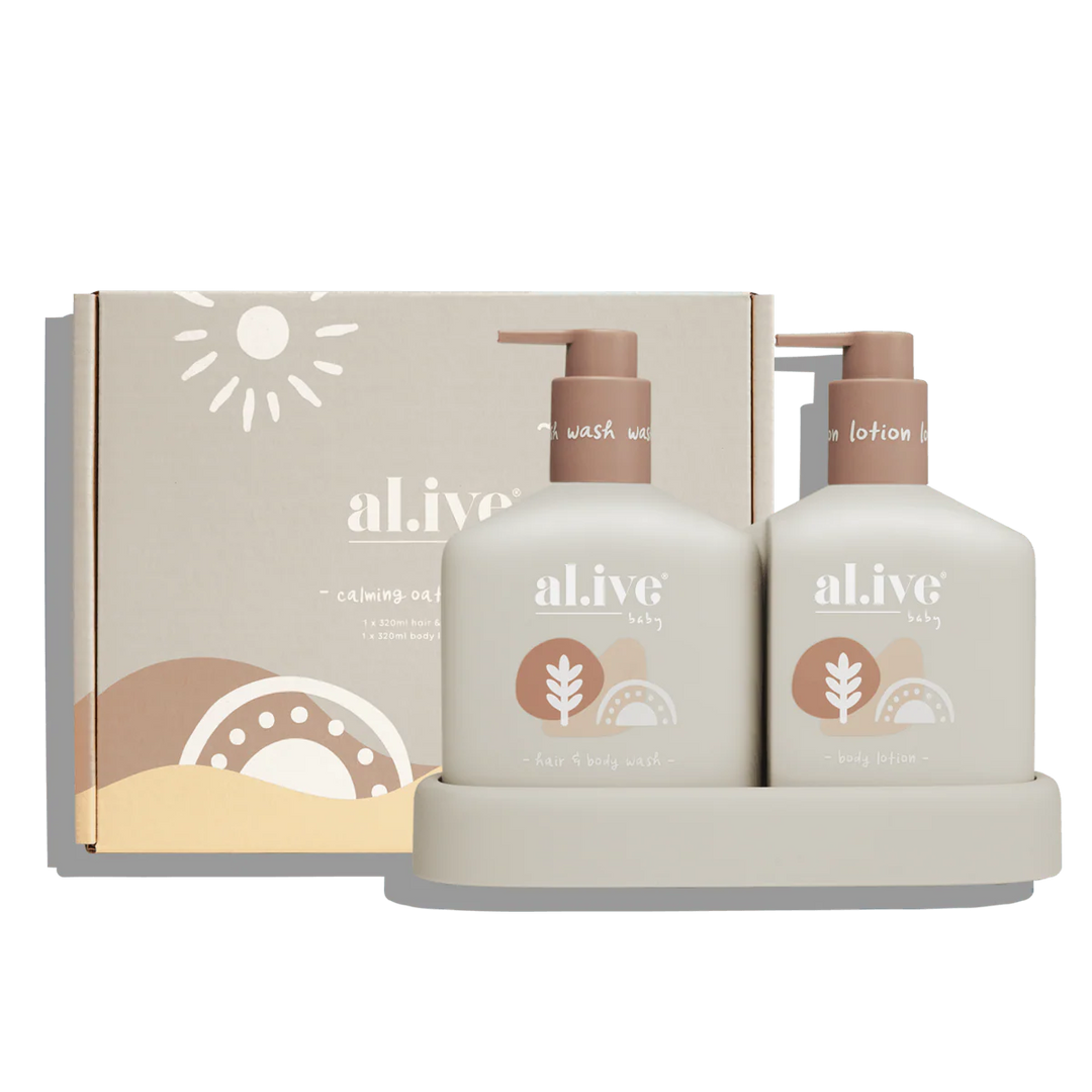 Baby Hair & Body Duo - Calming Oatmeal