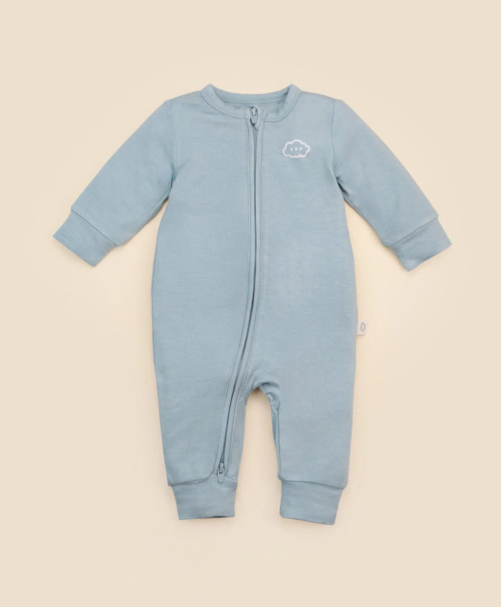 Bamboo Growsuit - Dusk Blue
