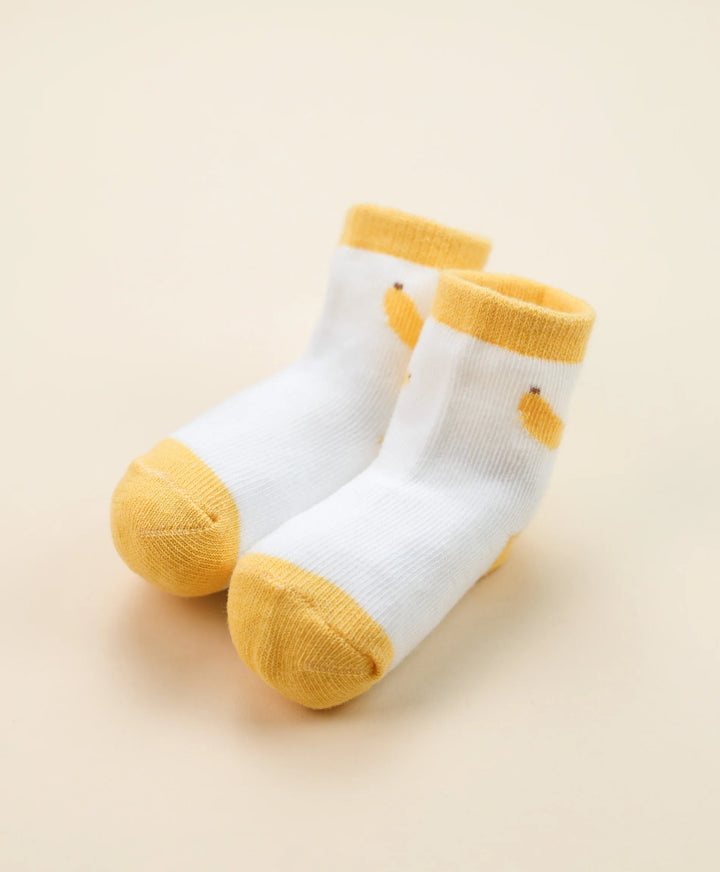 Organic Cotton Baby Socks - Bananas