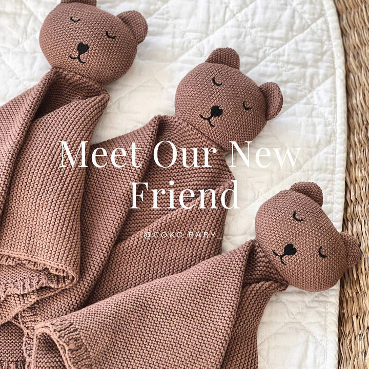 Heirloom Comforter | Bear - Chocolate Brown