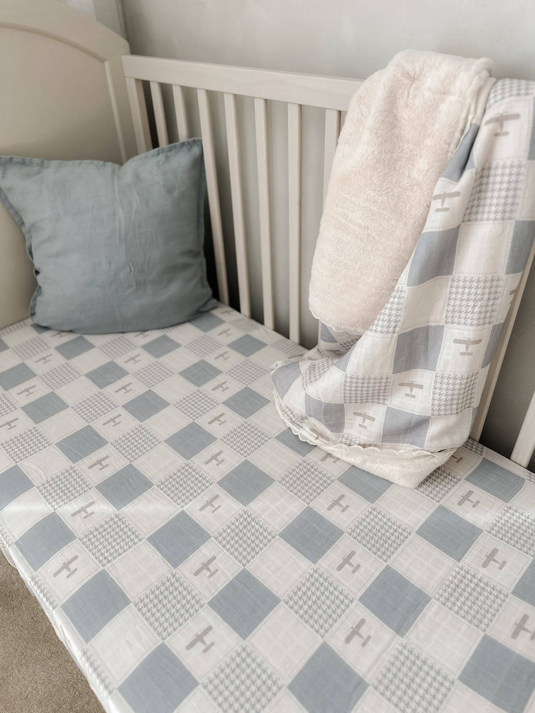 Fitted Cot Sheet | Wright Flyer