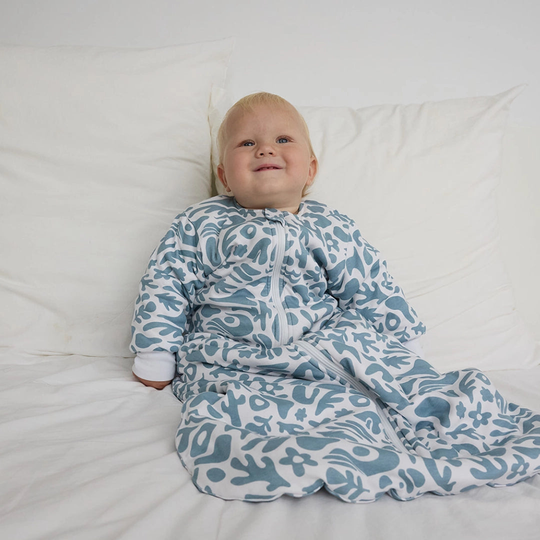 Sleeping Bag | Winter 2.5 Tog - Blue Abstract