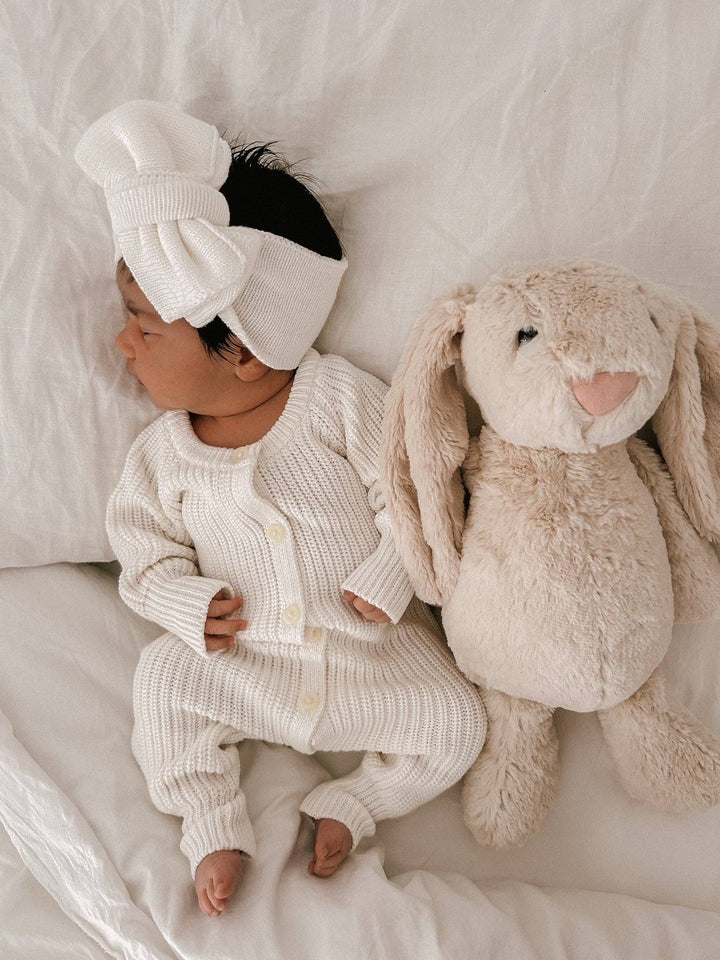 Everyday Ribbed Romper | Milk