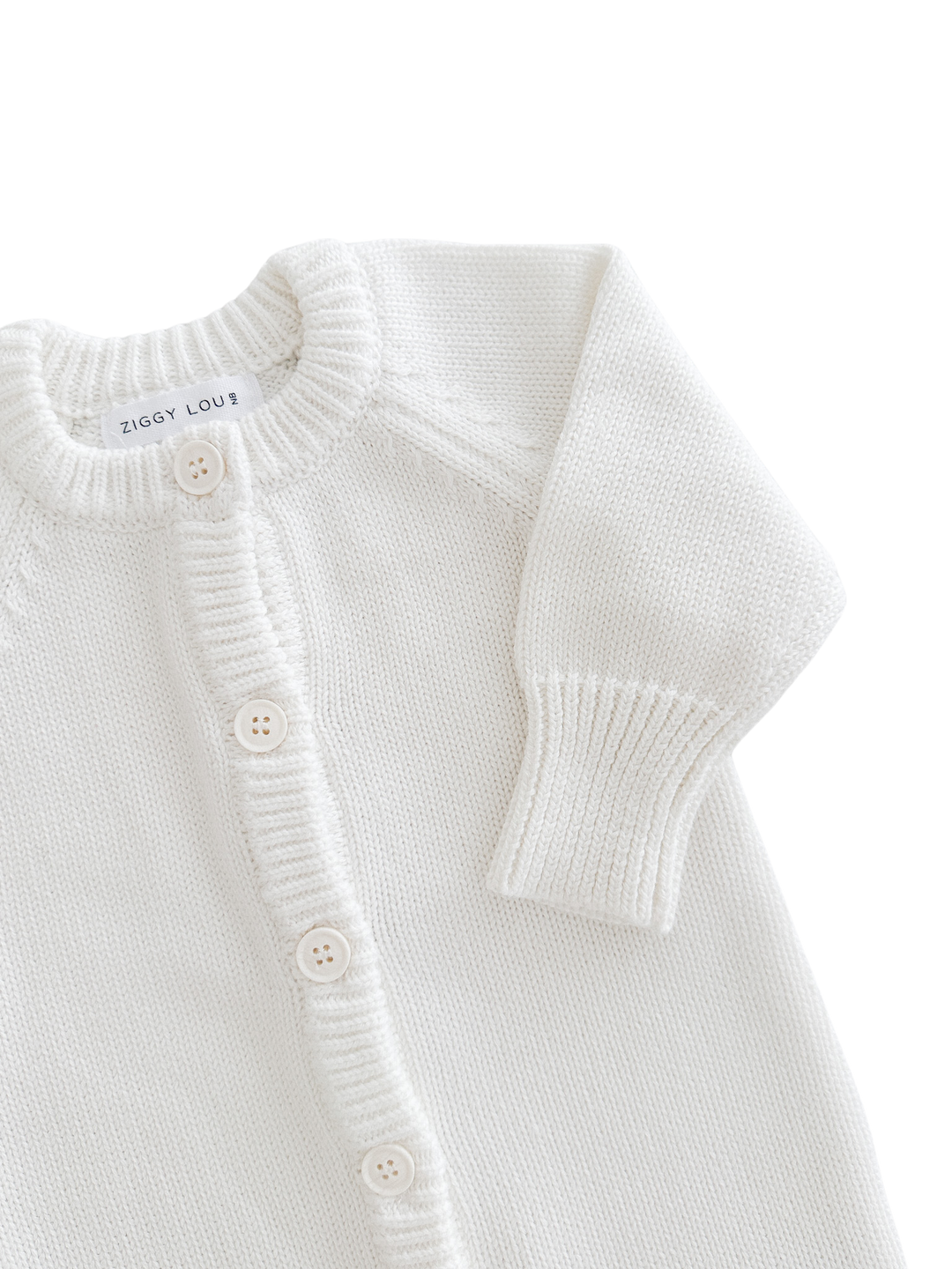 Romper | Classic Knit  - Milk