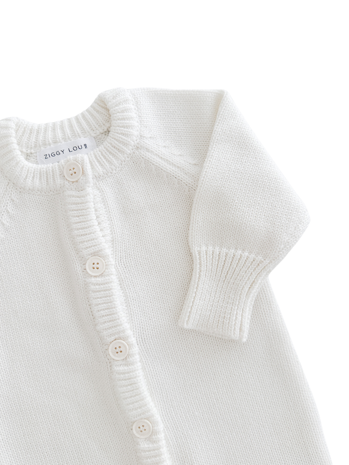 Romper | Classic Knit  - Milk
