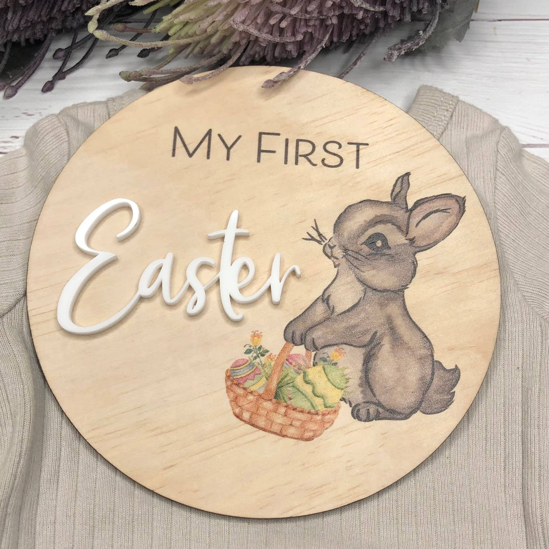 Plaque | 3D - My First Easter