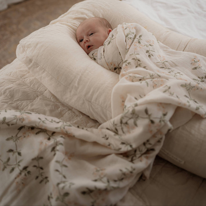 Swaddle | Organic - Fleur Blanche