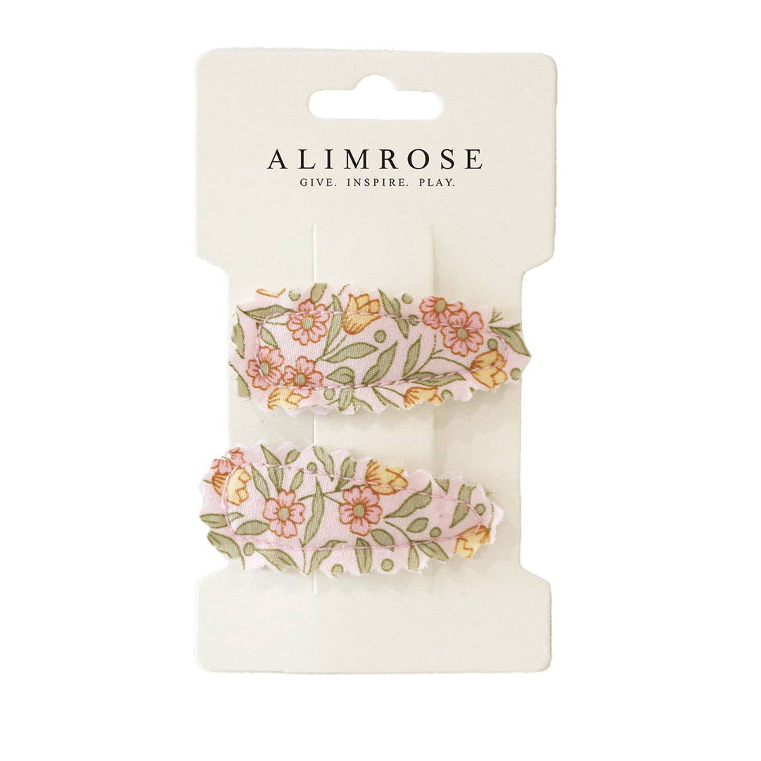Hair Clip Set | Blossom - Lily Pink