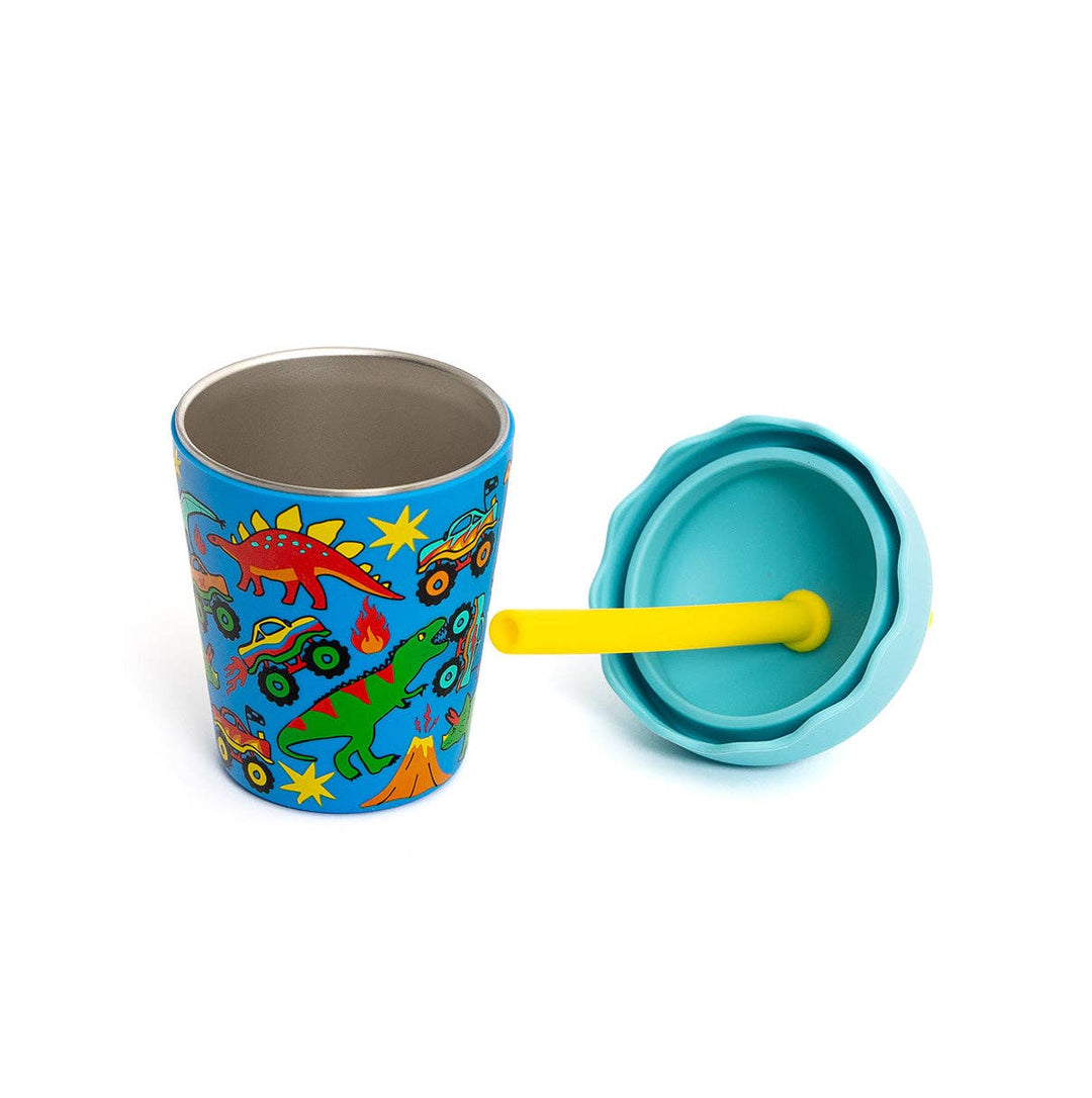 Dinotrucks Mini Smoothie Cup & Straw 200ml