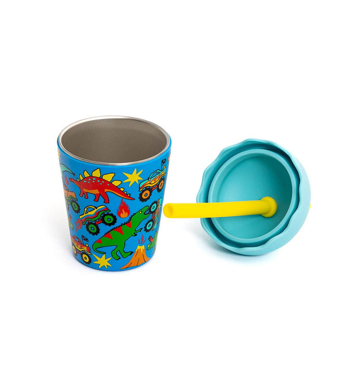 Dinotrucks Mini Smoothie Cup & Straw 200ml