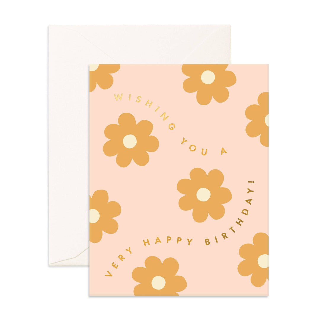Greeting Card | Happy Birthday - Daisy Chain