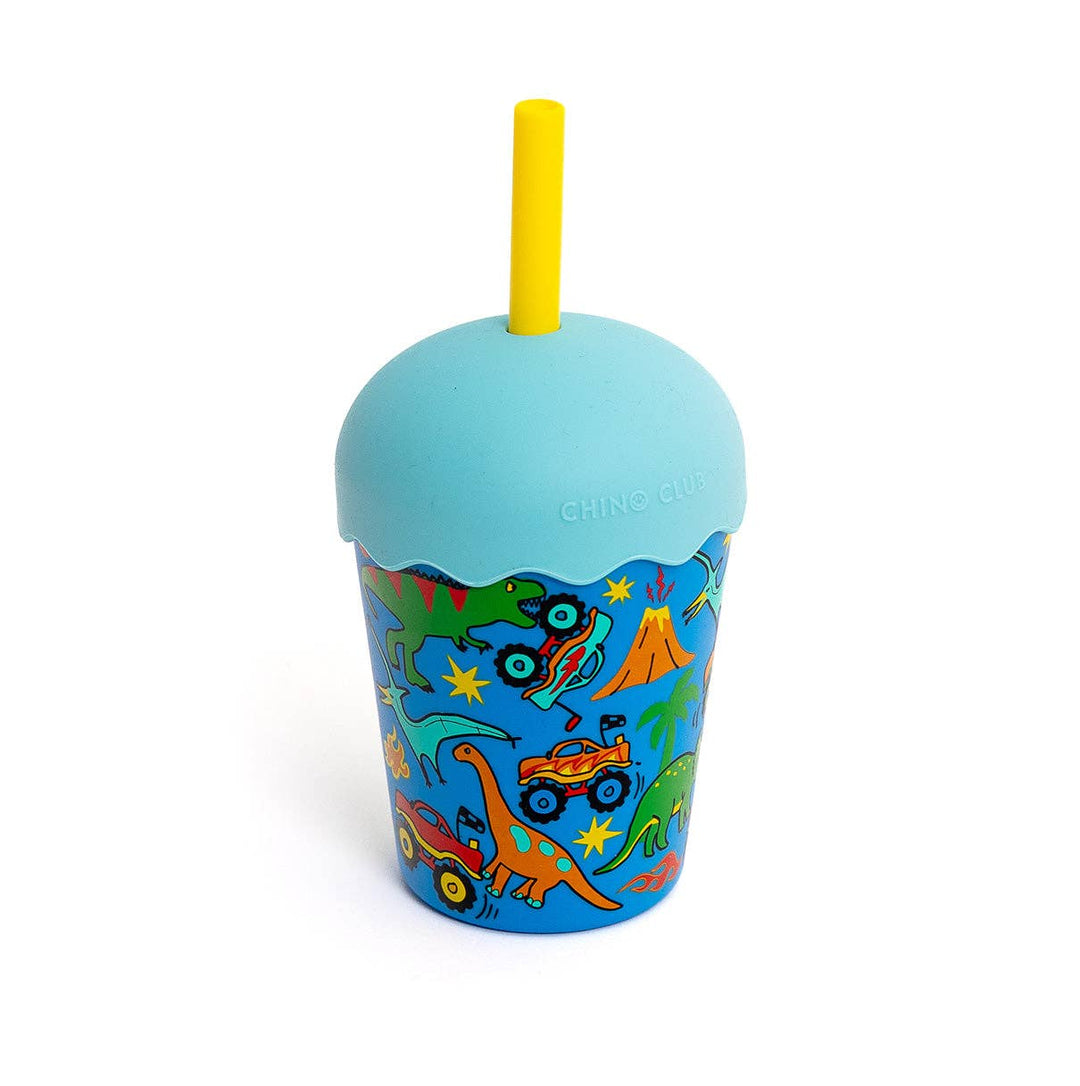 Dinotrucks Mini Smoothie Cup & Straw 200ml