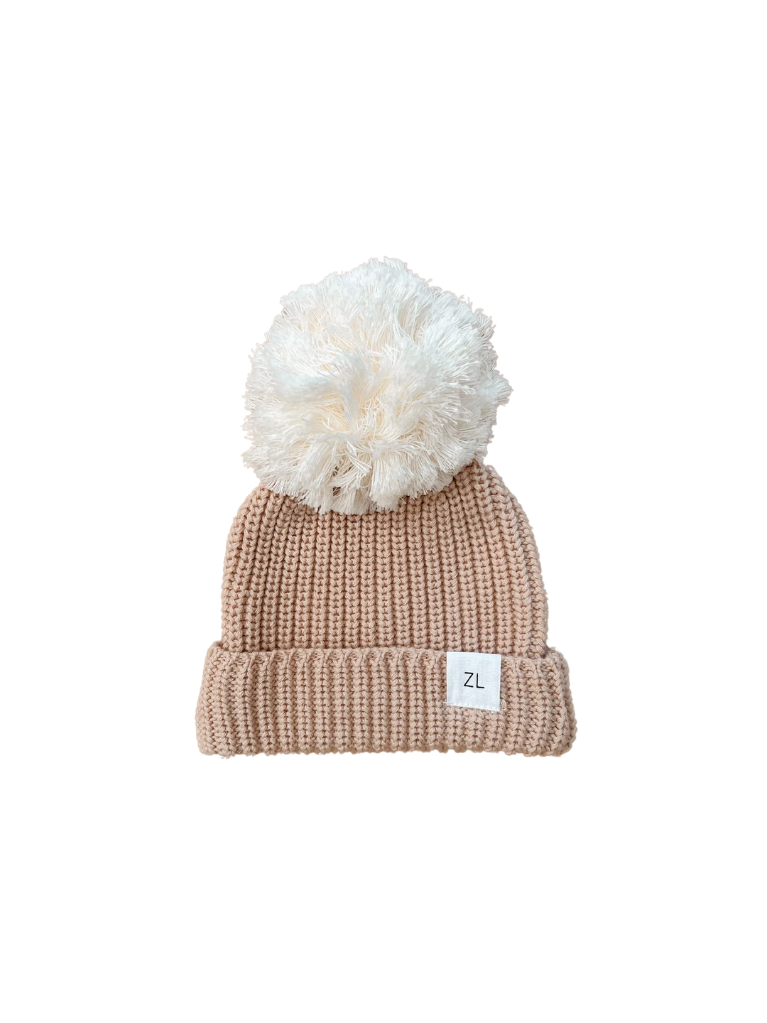 Beanie - Caramel (Gingham)