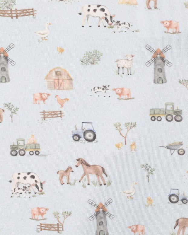 Onesie | LS Zip - Farm