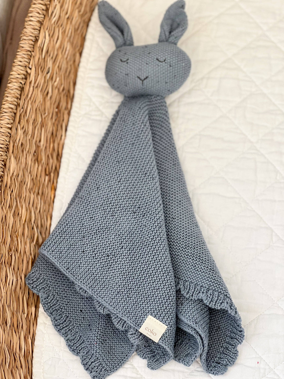 Heirloom Comforter | Bunny - Blue