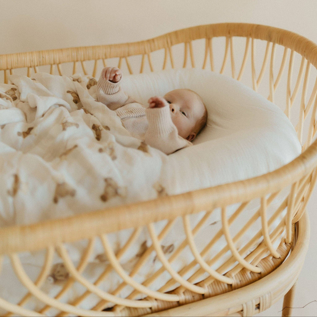Gingham Teddy | Bamboo Cloud Wrap