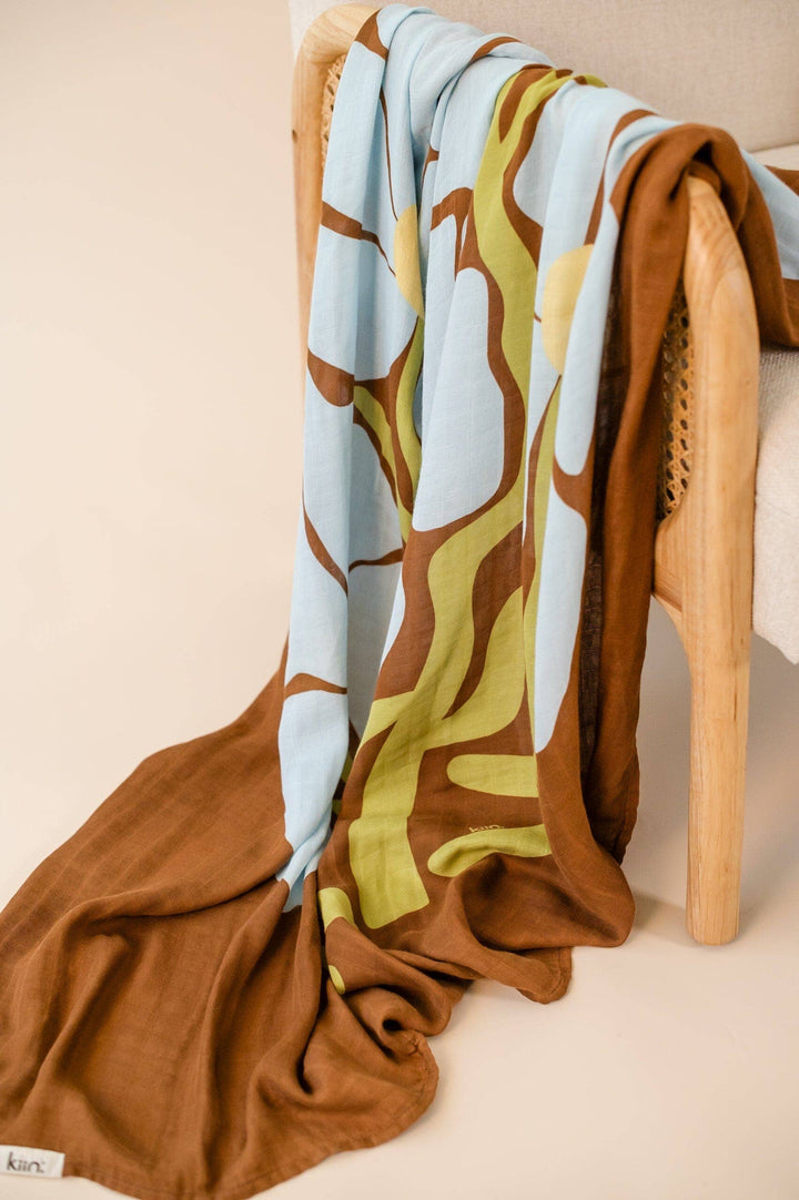 Swaddle | Organic - Fleur Umber (Limited Edition)