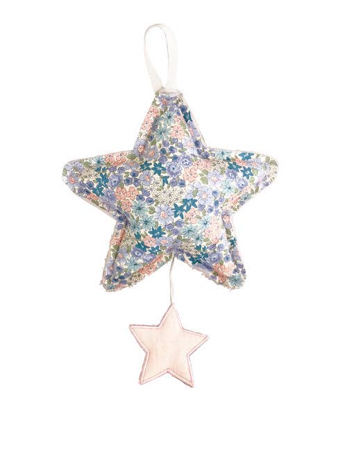 Musical | Star - Pink Linen & Liberty Blue
